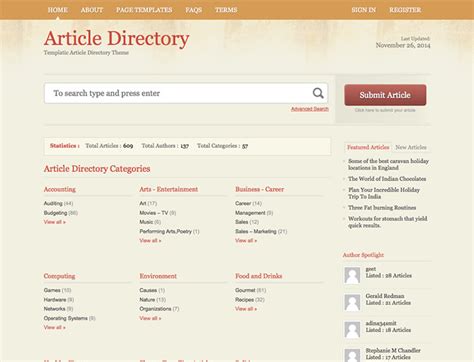 wordpress article directory script php link dircetory|Simple Link Directory – WordPress plugin .